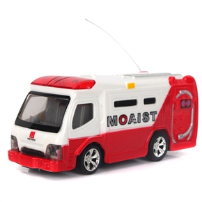 BuySKU66605 WLtoys NO.5020 Rechargeable Type 1:64 Scale Radio Remote Control Mini Water-injection Fire-fighting Truck