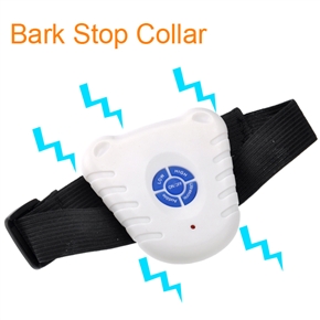 BuySKU66539 Water-resistant Bark Stop Collar Adjustable Training Dog Collar