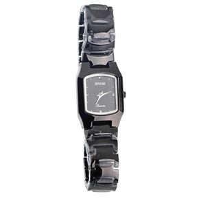 BuySKU58522 Women Fashion Black Quartz Wrist Watch