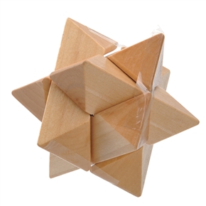 BuySKU66675 Wooden Assembled Star Shaped Puzzle Game Children Intelligence Toy Educational Toy