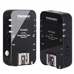 BuySKU68013 YONGNUO YN-622C E-TTL Wireless 1/8000s Flash Trigger Transceiver for CANON Camera (Black)