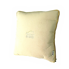 BuySKU59506 Zippered Style 150*106CM Car Thin Quilt Square Shape Pillow (Khaki)