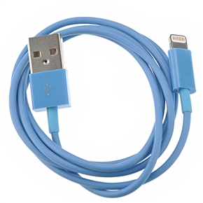 BuySKU69932 1M 8-pin USB Sync Data & Charging Cable for iPhone 5 /iPad mini /iPad 4 (Blue)