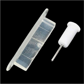 BuySKU69811 Anti-dust Dock Plug Stopper for iPhone 3G iPhone 3GS - White