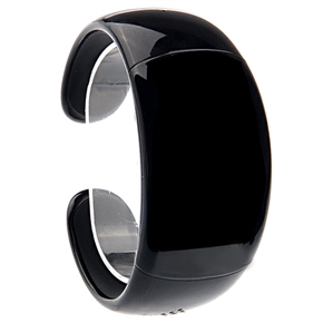 BuySKU70191 Fashion Multi-functional Wireless Bluetooth 2.0 Vibrating Bracelet Watch with Phone-answer & Anti-lost (Black)