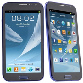 BuySKU70077 Feiyang 7100 Android 4.1 MTK6577 Dual-Core 1GB/4GB 5.5-inch Capacitive Screen 3G Smartphone with GPS Dual-camera (Blue)