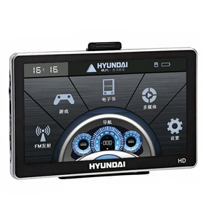 BuySKU59822 HY-121 7" 16:9 TFT-LCD Touch Screen 4GB HD Car GPS Navigator with Media Player E-book Photo FM Game Alarm