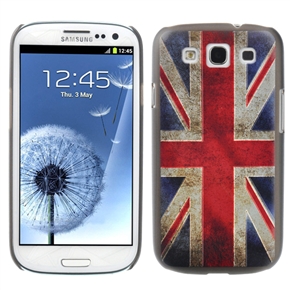 BuySKU69948 Ultra-thin Embossed UK National Flag Pattern Hard Protective Back Case Cover for Samsung Galaxy S III /i9300