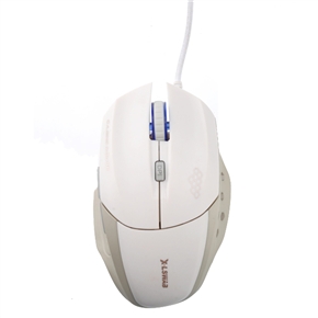 BuySKU70133 X-LSWAB L9 USB Wired Super Laser Gaming Mouse for Laptop /Notebook PC (White)