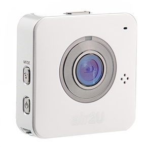 BuySKU75435 AIPTEK MobileEyes HD 100-degree Wide Angle 720P HD WiFi Camera with Speaker /MIC /TF Slot (White)