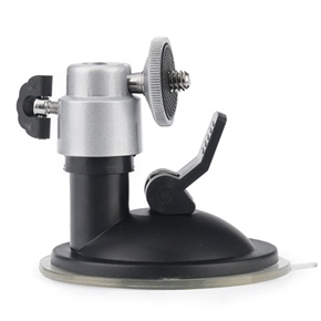 BuySKU75514 Mini Camera Camcorder Suction-cup Style Car Dashboard Windshield Mount Tripod Holder Stand (Silver)