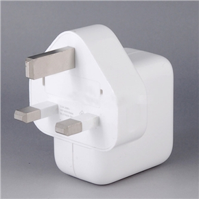 BuySKU70483 10W UK Type Charger USB Power Adapter for iPad & iPhone (White)