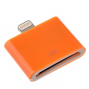 BuySKU70634 30-pin Female to 8-pin Male Adapter Converter for iPhone 5 /iPad mini /iPad 4 /iPod nano 7 /iPod touch 5 (Orange)
