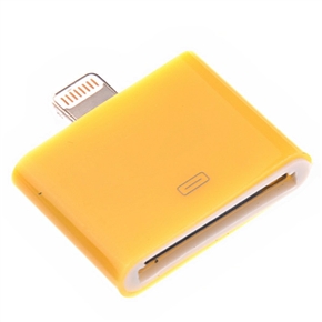 BuySKU70636 30-pin Female to 8-pin Male Adapter Converter for iPhone 5 /iPad mini /iPad 4 /iPod nano 7 /iPod touch 5 (Yellow)