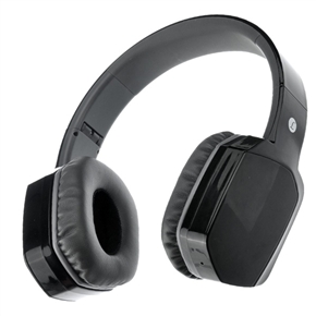 BuySKU70600 BH260 Folding Design Anti-jamming Wireless Bluetooth V2.1 Stereo Headphone Headset with Microphone (Black)