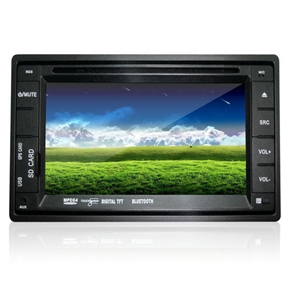 BuySKU59318 DT-6208 6.2" 2 Din Practical and Convenient In-Dash Car DVD Player