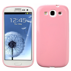 BuySKU70386 Durable Soft TPU Protective Back Case Cover for Samsung Galaxy S III /i9300 (Pink)