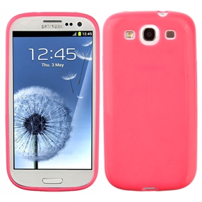 BuySKU70382 Durable Soft TPU Protective Back Case Cover for Samsung Galaxy S III /i9300 (Rosy)