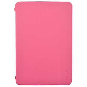BuySKU70625 Face Series Smart PU Protective Case Cover with Sleep Function & Stand for iPad mini (Rosy)