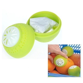 BuySKU70373 Fridge Ball Vegetable Fruit Preservation Ball Fresh Ball Refrigerator Deodorizer - 3 pcs/set (Green)
