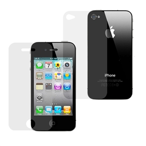 BuySKU70339 Front + Back Clear LCD Screen Protector Guard for Apple iPhone 4 iPhone 4S