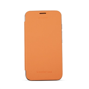 BuySKU70423 Stylish Left-right Open Style PU Protective Case Battery Cover for ZOPO ZP950 5.7-inch 3G Smartphone (Orange)