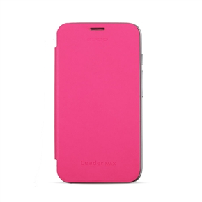 BuySKU70422 Stylish Left-right Open Style PU Protective Case Battery Cover for ZOPO ZP950 5.7-inch 3G Smartphone (Rosy)