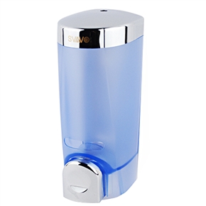 BuySKU70492 Svavo V-4601CB 300ML Wall-mountable Manual Liquid Soap Dispenser Shampoo Shower Gel Dispenser
