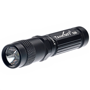 BuySKU70412 TANK007 E09 CREE XP-E R2 120-Lumen 3-Mode Waterproof Multipurpose Mini LED Flashlight Torch (Black)