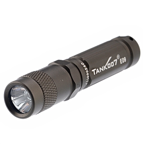 BuySKU70414 TANK007 E09 CREE XP-E R2 120-Lumen 3-Mode Waterproof Multipurpose Mini LED Flashlight Torch (Grey)