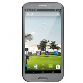 BuySKU70528 ZOPO ZP950+ Phablet Android 4.1 MTK6589 Quad-core 1GB/4GB GPS Dual-camera 5.7-inch HD IPS 3G Smartphone (Grey)