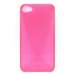 BuySKU71559 0.4mm Ultra Thin Crystal Case Hard Back Cover Protector for iPhone 4 (Pink)