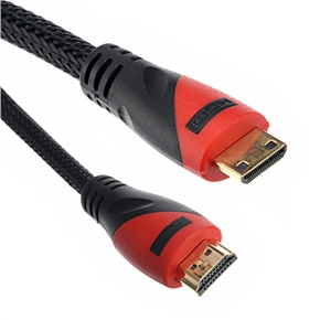 BuySKU70858 1.5M HDMI Male to Mini HDMI Male Cable Cord for Tablet PC /HDTV /DV (Black)