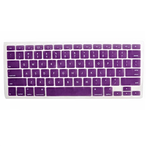 BuySKU71534 11.6-inch Silicone Keyboard Film Cover Guard for Apple Macbook Air (Purple)