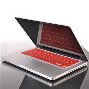 BuySKU71533 11.6-inch Silicone Keyboard Film Cover Guard for Apple Macbook Air (Red)