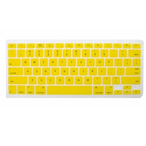 BuySKU71530 11.6-inch Silicone Keyboard Film Cover Guard for Apple Macbook Air (Yellow)