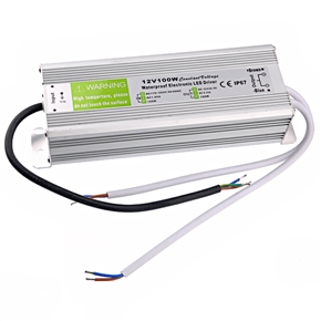 BuySKU71212 12V/100W Constant Voltage IP67 Waterproof Electronic LED Driver