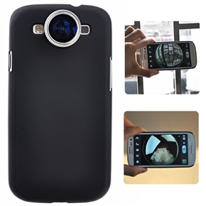 BuySKU70723 180-degree Fish Eye Camera Lens & Hard Protective Back Case Cover Set for Samsung Galaxy S III /i9300