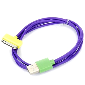 BuySKU71508 95CM USB Charging Data Cable for iPhone 2G/ 3G/ 3GS/ 4G (Purple)