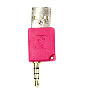 BuySKU71598 Beautiful Mini USB Data & Charging Adapter for Shuffle(Pink)