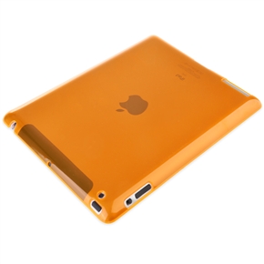BuySKU71501 Clear Crystal Case Skin Cover for iPad2 (Orange)