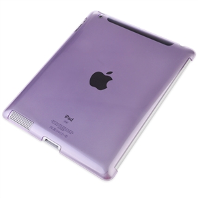 BuySKU71502 Clear Crystal Case Skin Cover for iPad2 (Purple)
