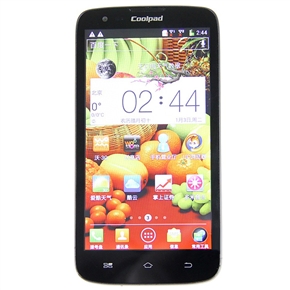 BuySKU70984 Coolpad 7295 MTK6589 Quad-core 5.0-inch QHD Screen 1GB/4GB Android 4.1 GPS Dual-camera 3G Smartphone (Black)