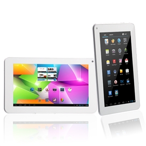 BuySKU71207 Cube U26GT Allwinner A13 1.2GHz 512MB/8GB Android 4.1 HDMI Front-camera 7-inch Capacitive Screen Tablet PC (White)