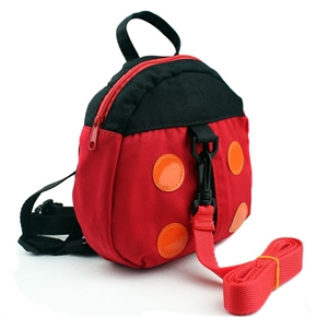 BuySKU71140 Cute Ladybug Shaped Kid Keeper Anti-lost Safety Harness Baby Walker Baby Backpacks (Black & Red)