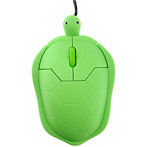 BuySKU70933 Cute Tortoise Shaped 1000DPI USB Wired Optical Mouse for Laptop /Notebook /PC (Green)