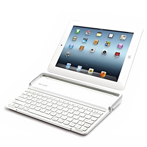 BuySKU71168 Delux iStation Wireless Bluetooth Keyboard Screen Protection with HDMI /AV /USB /SD /TF Slot for iPad /iPhone (White)