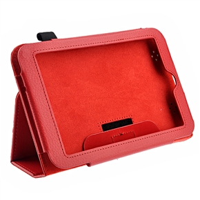 BuySKU71160 Durable PU Protective Case Cover Pouch with Stand for Barnes & Noble Nook HD 7-inch Tablet PC (Red)