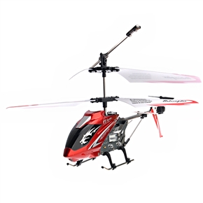 BuySKU71063 F101B Rechargeable 3.5-Channel Gyro System Alloy Structure Infrared R/C Mini Helicopter with LED Lights (Red)