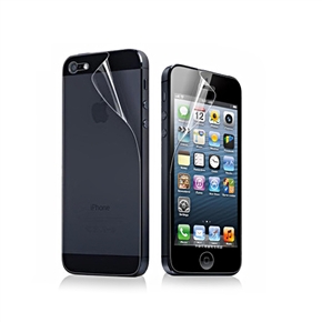 BuySKU71447 High-clear Transparent Double-sided Screen Protector Screen Guard Protective Film for iPhone 5